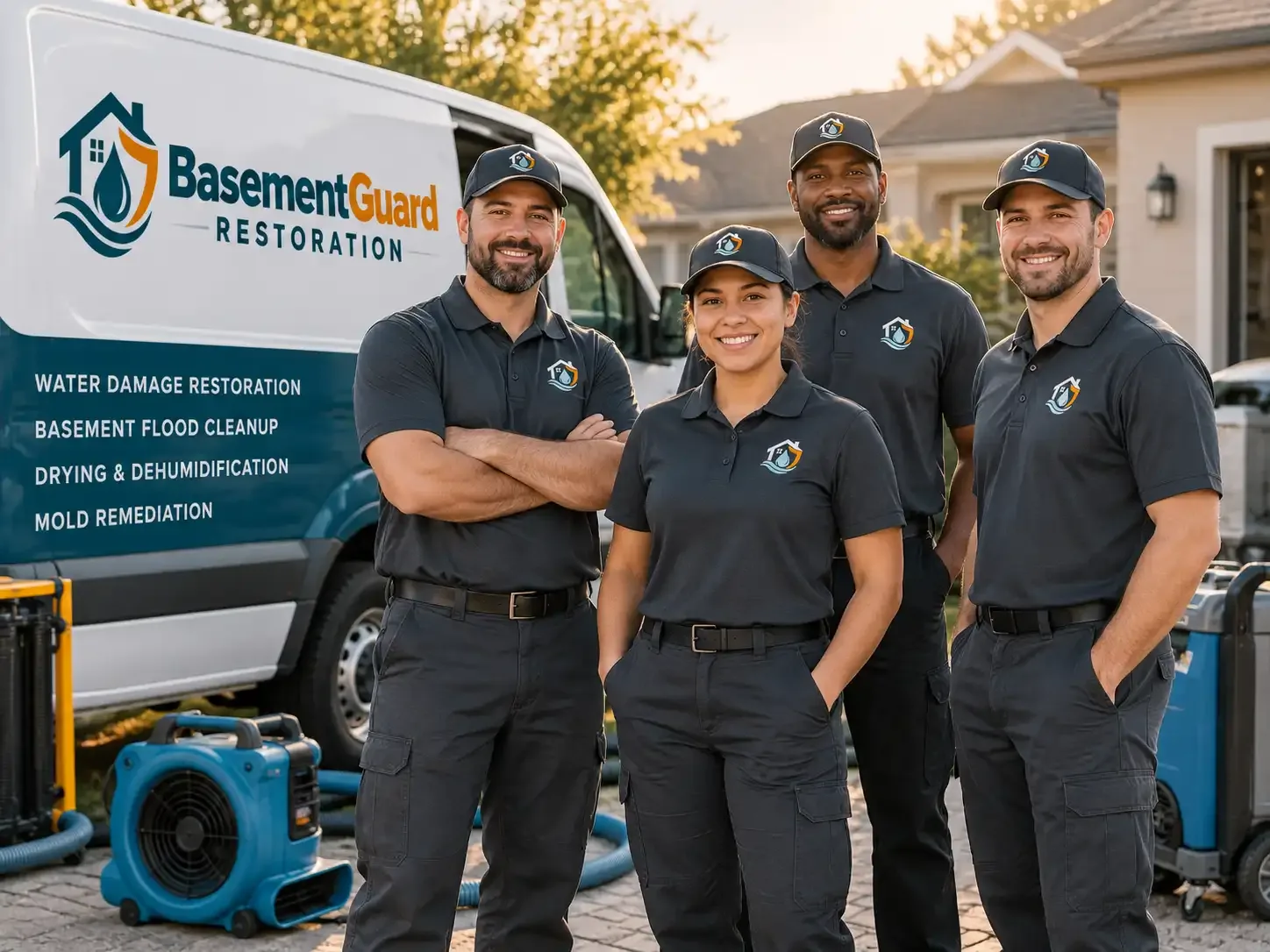 Basement Water Damage Restoration company in Tracys Landing, MD